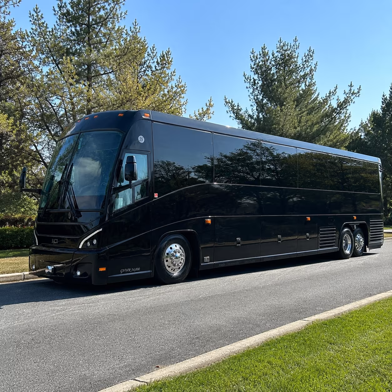 charter bus rentals for high point university campus and college exploration trips