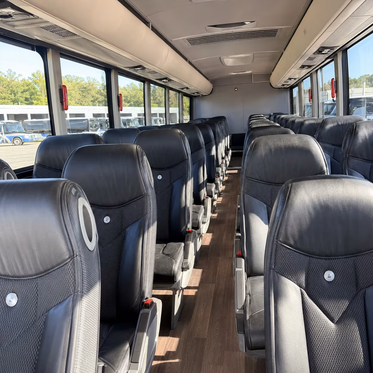 charter buses for high point market shuttle services