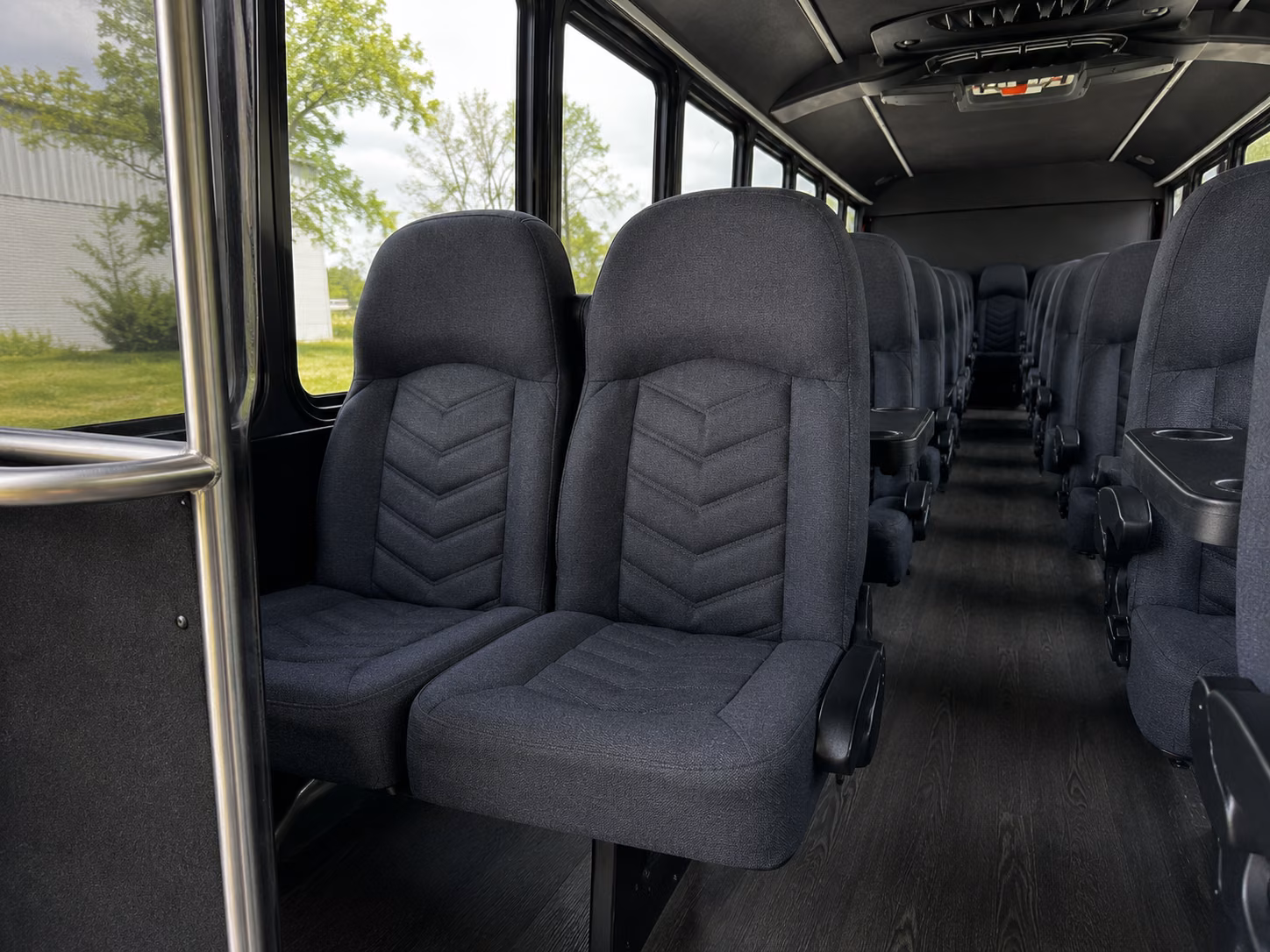 high point 20 passenger minibus interior
