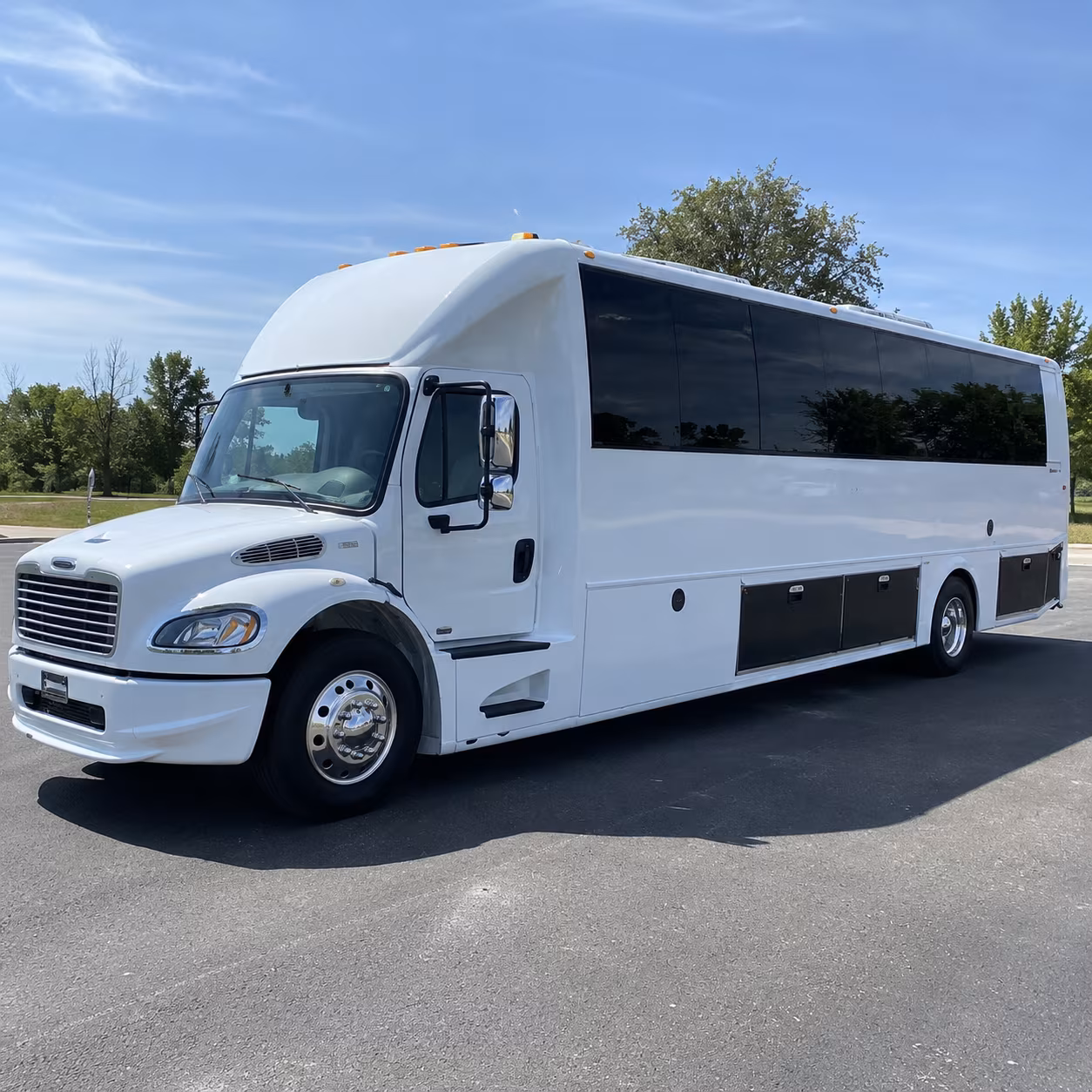 high point 40 passenger party bus