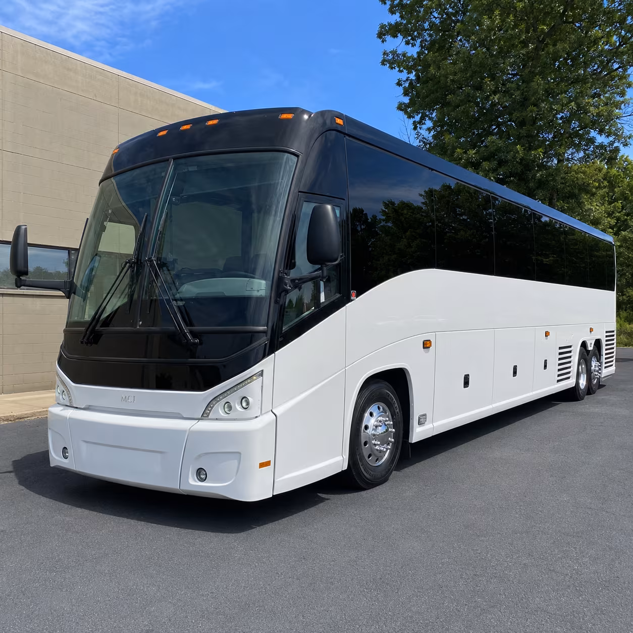 high point concert charter bus rental