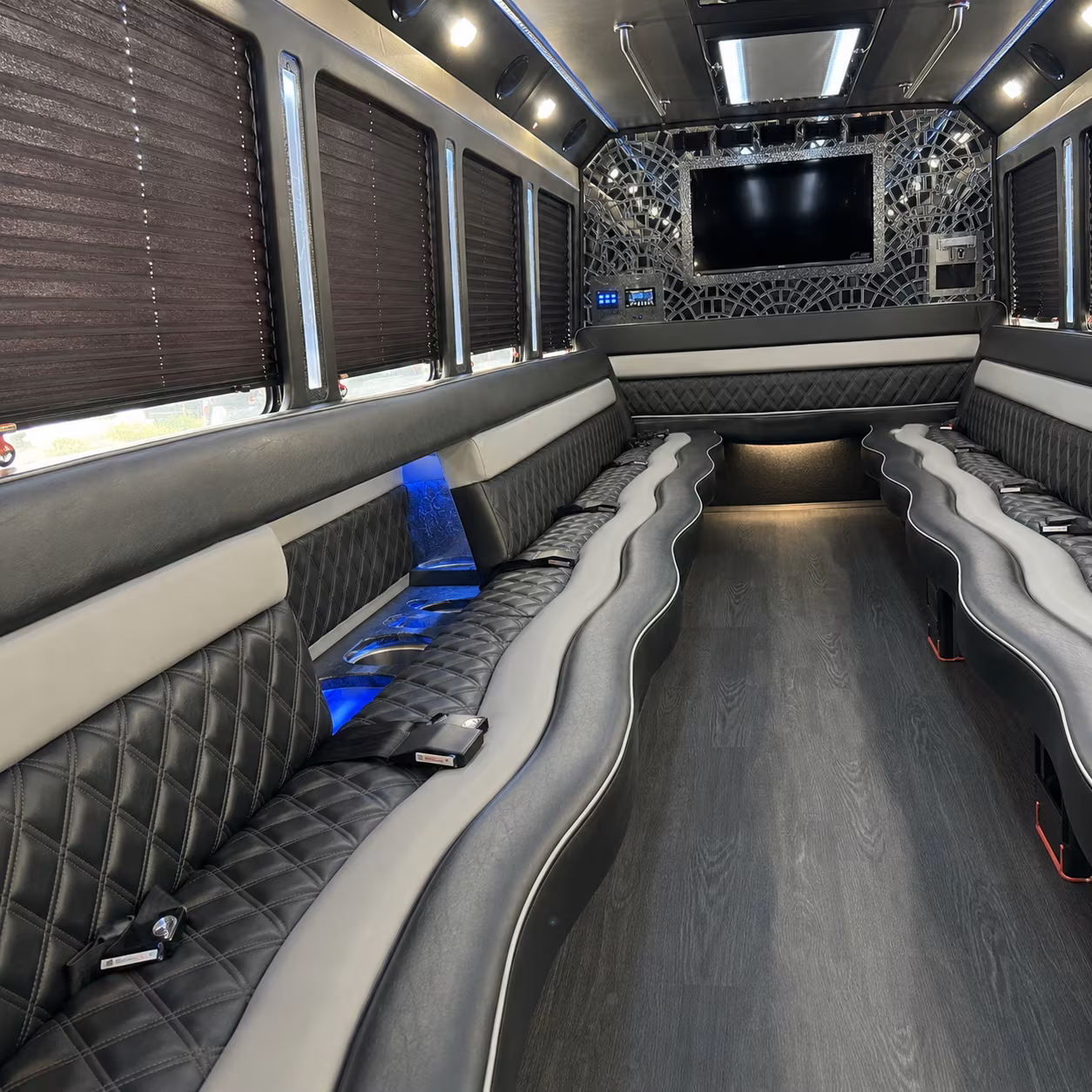 high point holiday party bus rental