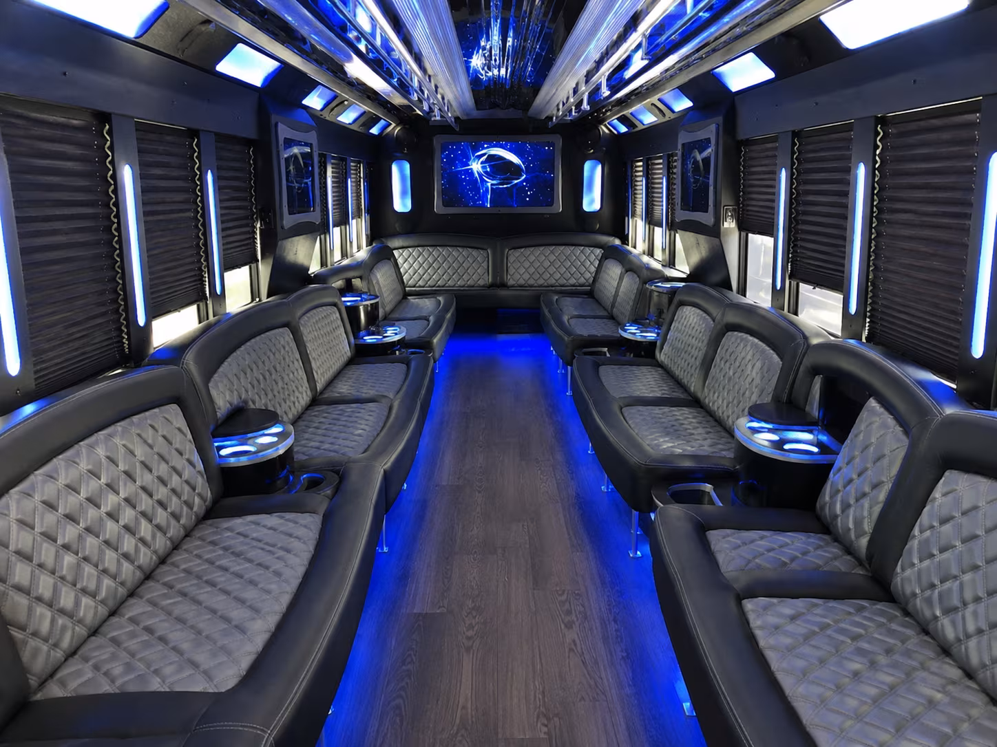 high point prom party bus rental