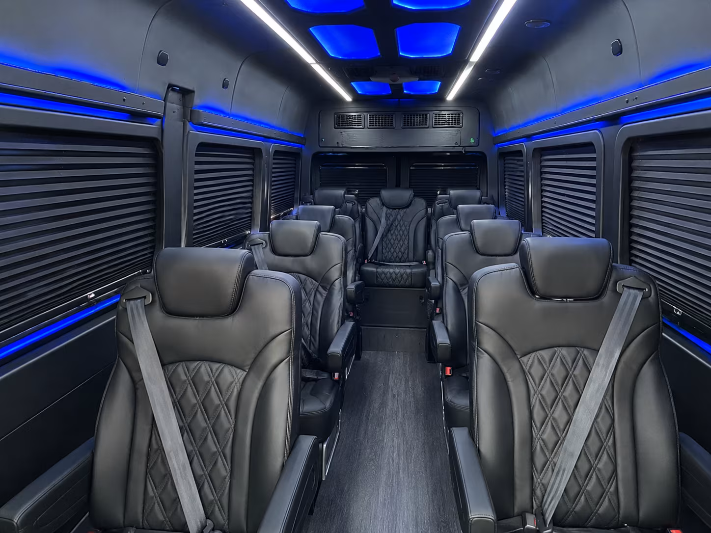high point sporting event transportation onboard seating