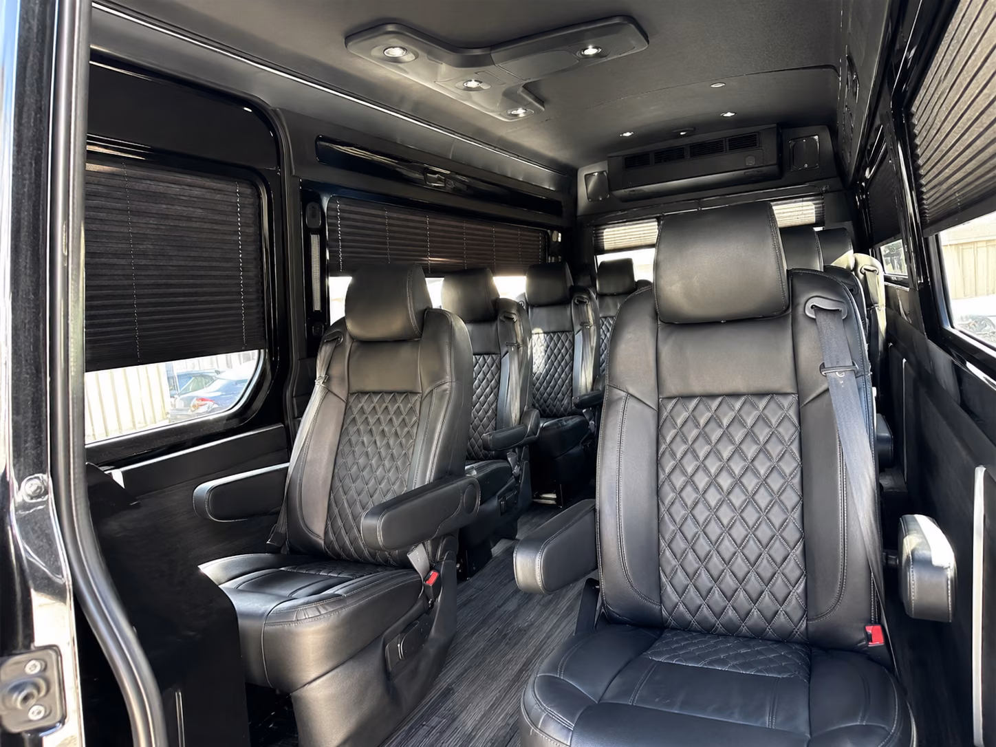 high point sprinter van with driver interior