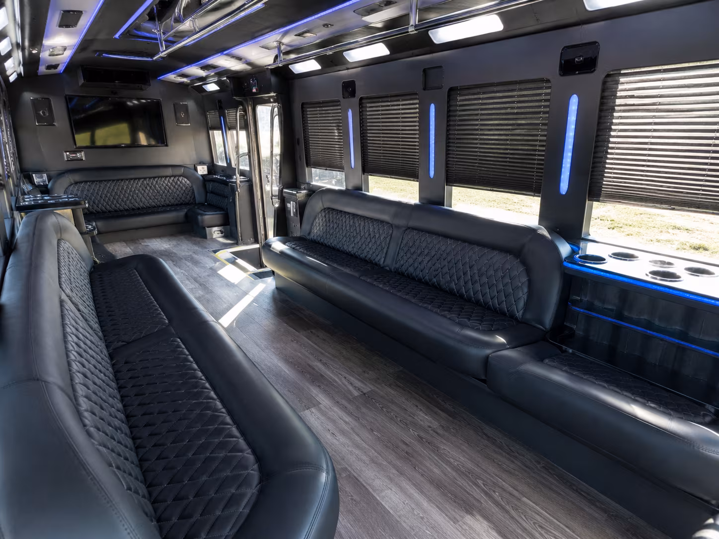 high point wedding party bus rental