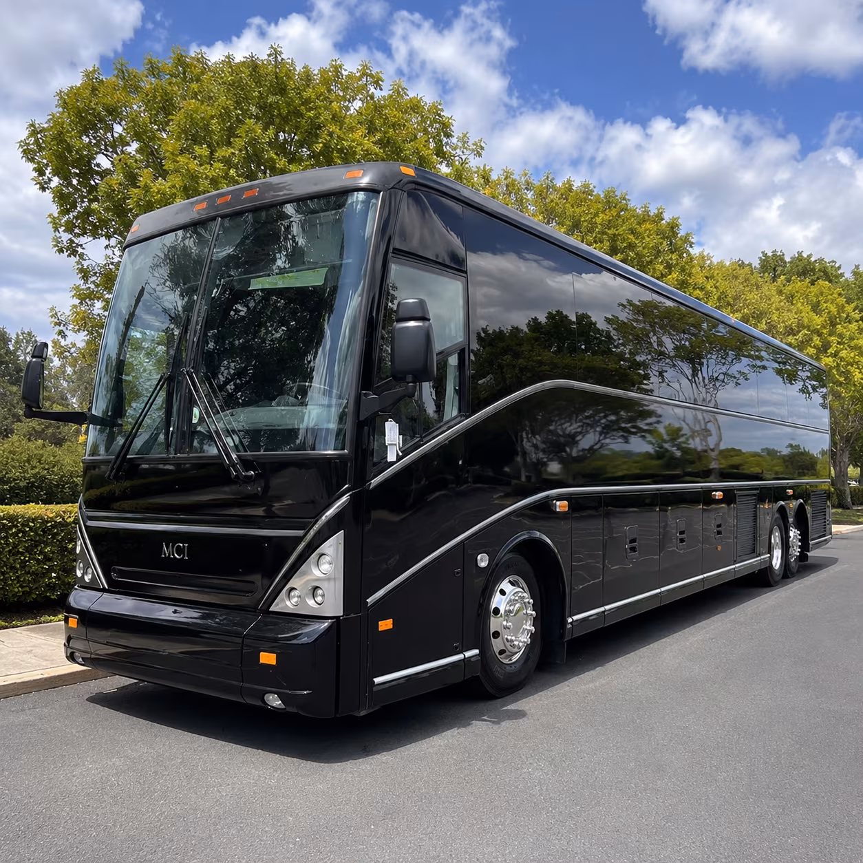high point wine tour charter bus rental
